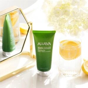 AHAVA Mineral Radiance Cleansing Gel 100ml 3.4oz Face Wash OsmoGuard New
